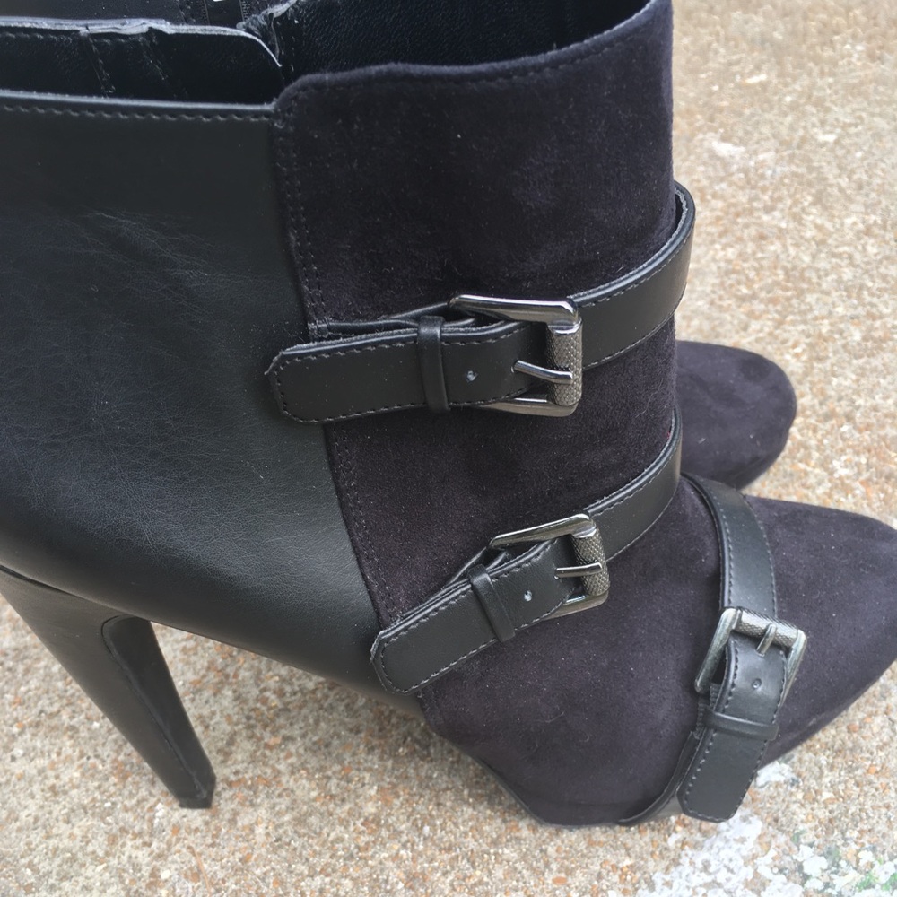 Sam & Libby Shoes Black Ankle Boots